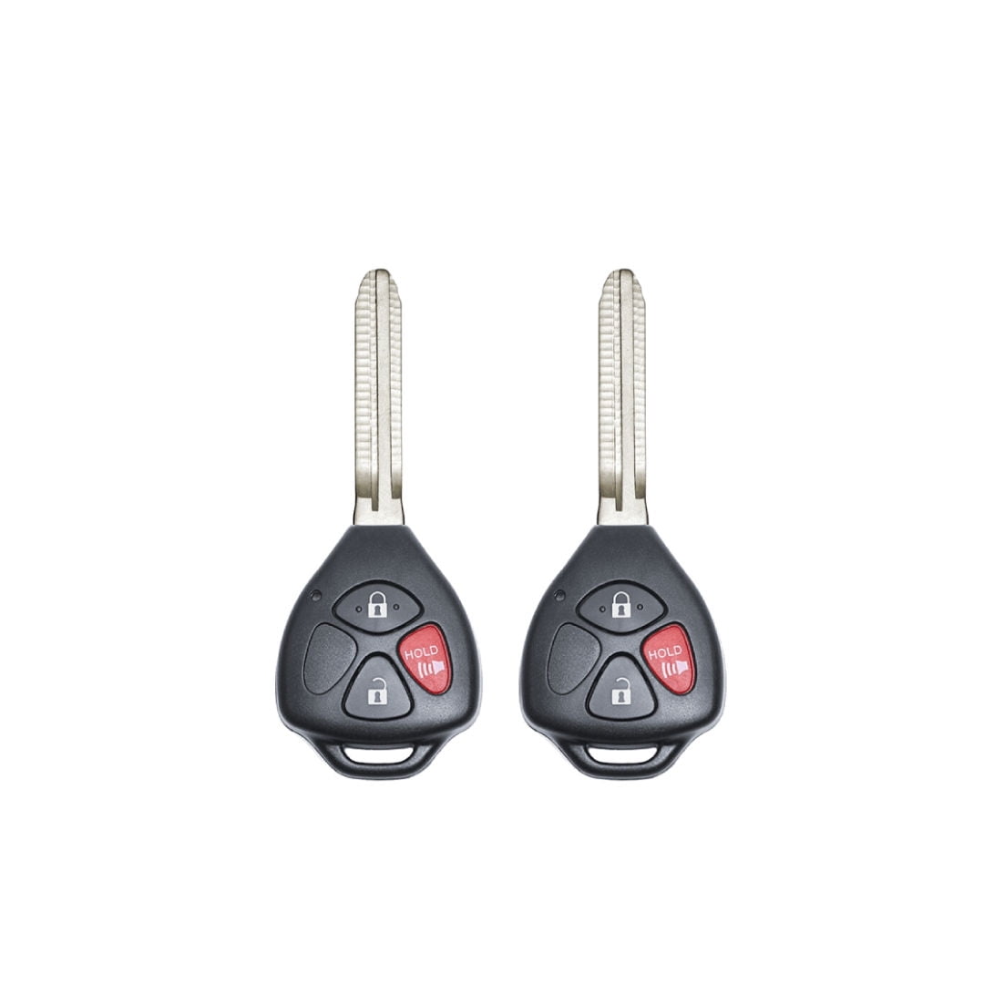 Replacement Keyless Remote Head Key Fob for Scion tC 2005-2012 FCC MOZB41TG Part Number 89070-52850 8907052850 Pack of 2