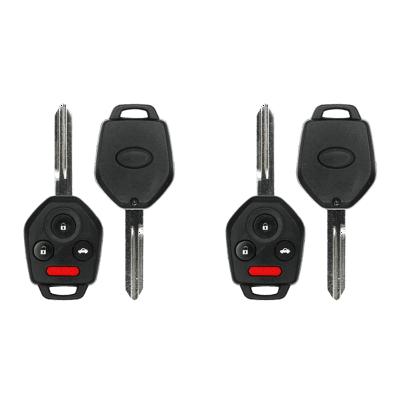 Replacement Keyless Remote Head Key Fob for Subaru Tribeca 2009 FCC CWTWBU766 Part Number 57497AG48A Pack of 2