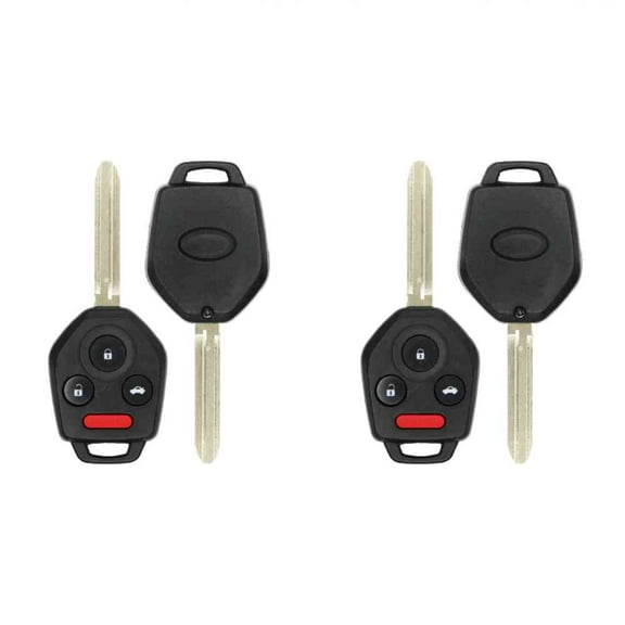 Replacement Keyless Remote Head Key Fob for Subaru XV Crosstrek 2014 FCC CWTWBU766 Part Number 57497-FJ031 57497FJ031 Pack of 2