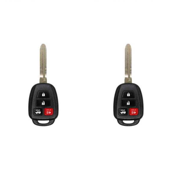 Replacement Keyless Remote Head Key Fob for Toyota Tacoma 2021 FCC HYQ12BDP Part Number 89070-0R130 890700R130 Pack of 2