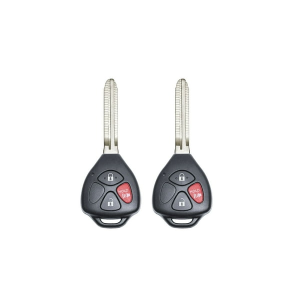 Replacement Keyless Remote Head Key Fob for Toyota Yaris 2009 FCC MOZB41TG Part Number 89070-52850 8907052850 Pack of 2