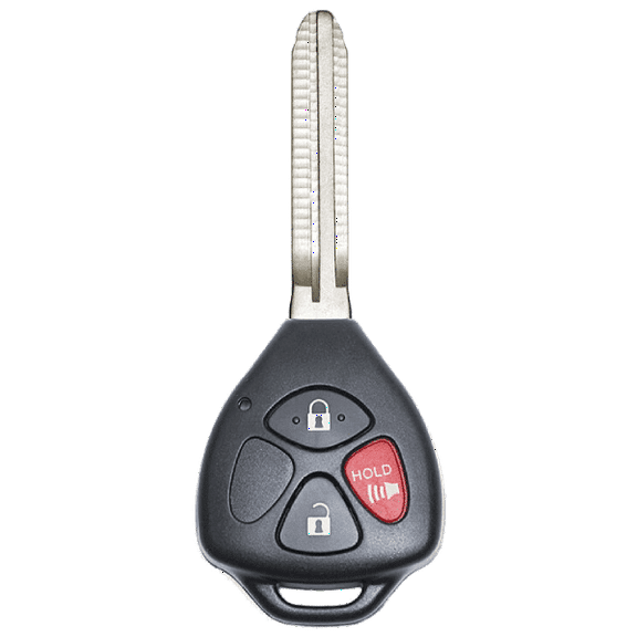 Replacement Keyless Remote Head Key Fob for Toyota Yaris 2009 FCC MOZB41TG Part Number 89070-52850 8907052850