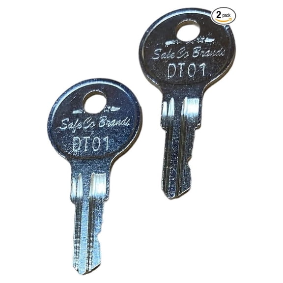 Replacement Keys for Detex Alarms DT01-DT30 (DT22 Detex)
