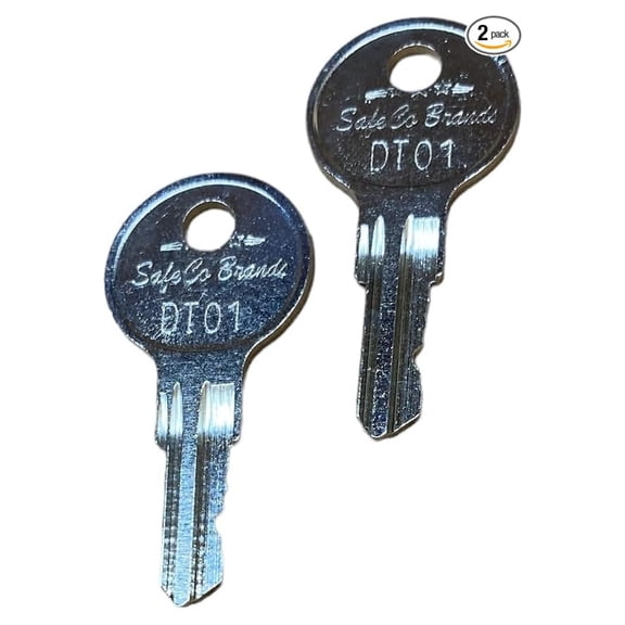 Replacement Keys for Detex Alarms DT01-DT30 (DT24 Detex)