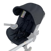 Replacement Kit Compatible with DOONA+ Car Seat Stroller | Comfortable Thick Seat Cushion+Adjustable Canopy+Soft Shoulder Pads Black