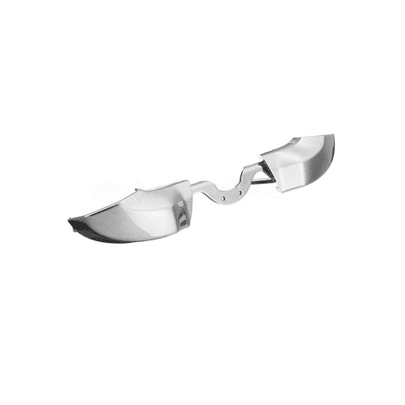 Replacement LB RB Trigger Bumper Buttons Compatible With Xbox One Elite Controller (Silver)