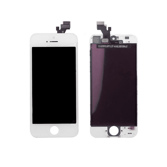 Replacement LCD Assembly Compatible For iPhone 5 (Aftermarket) (White)