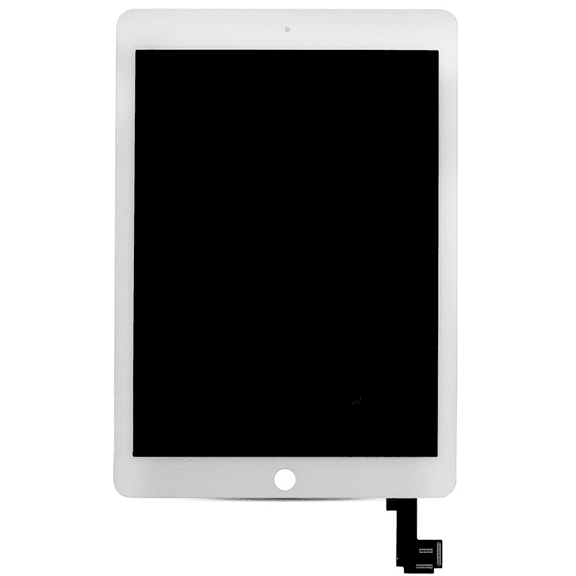 Replacement LCD Assembly With Digitizer Compatible For iPad Air 2 (Sleep / Wake Sensor Flex Pre-Installed) (Premium) (White)