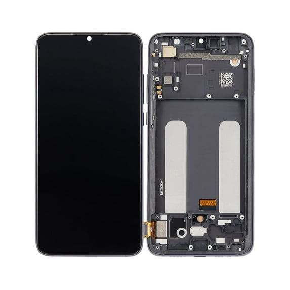 Replacement LCD Assembly With Frame Compatible For Xiaomi Mi 9 Lite (Aftermarket: Incell) (Onyx Gray)