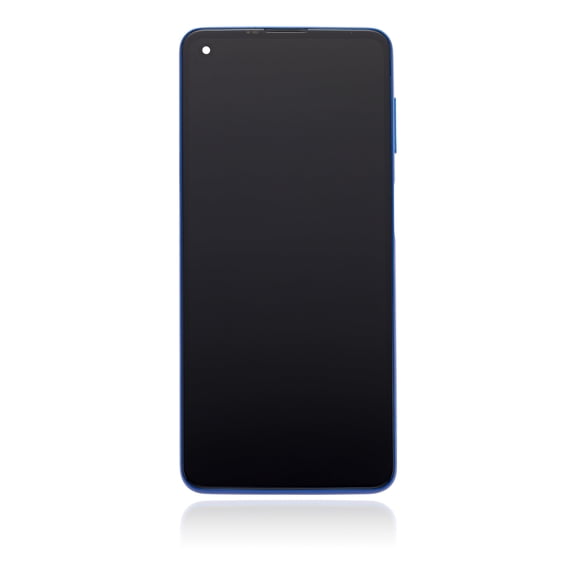Replacement LCD Assembly With Frame Compatible With Motorola Moto G Power (XT2117 / 2021) (Genuine OEM) (Blue)