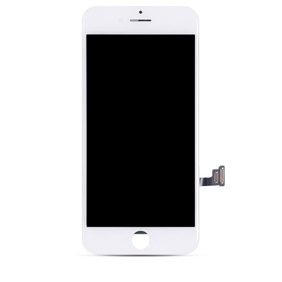 Replacement LCD Assembly With Steel Plate Compatible For iPhone 7 (Aftermarket: AQ7) (White)
