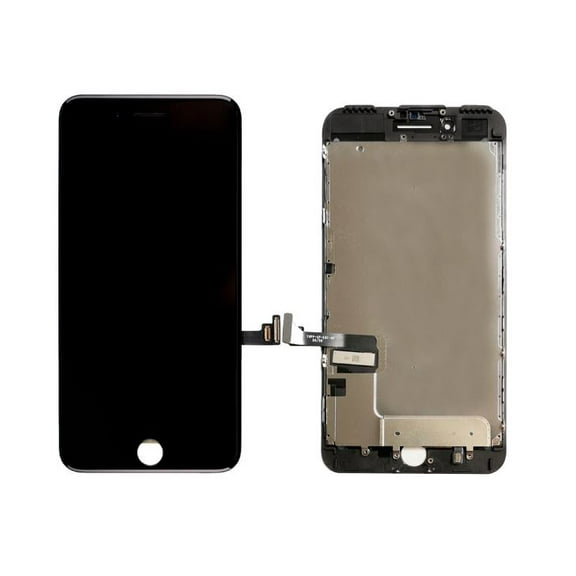 Replacement LCD Assembly With Steel Plate Compatible For iPhone 7 Plus (Aftermarket Pro: XO7 Incell) (Black)