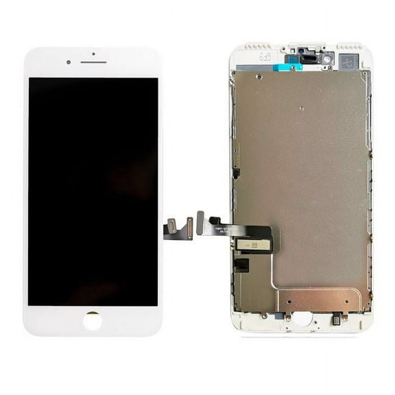 Replacement LCD Assembly With Steel Plate Compatible For iPhone 7 Plus (Aftermarket Pro: XO7 Incell) (White)