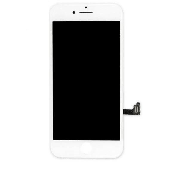 Replacement LCD Assembly With Steel Plate Compatible For iPhone 8 / SE (2020) (Aftermarket Pro: XO7 Incell) (White)