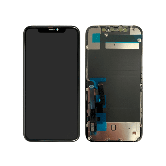 Replacement LCD Assembly With Steel Plate Pre-Installed Compatible For iPhone 11 (Aftermarket)