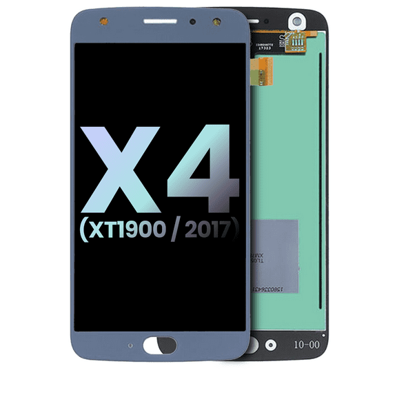 Replacement LCD Assembly Without Frame Compatible For Motorola Moto X4 (XT1900 / 2017) (Genuine OEM) (Sterling Blue)