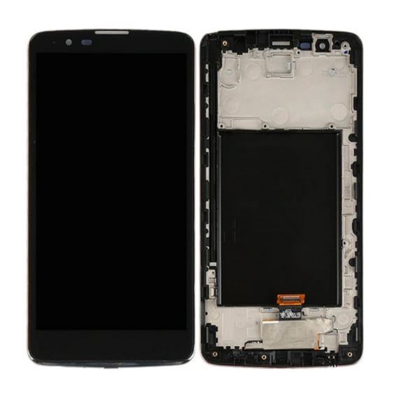 Replacement LCD Display Digitizer Full Assembly Screen + Frame For LG Stylo 2 Plus (K557) - Black