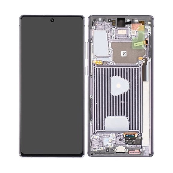 Replacement LCD Display Touch Screen Digitizer Assembly + Frame For Samsung Galaxy Note 20 5G (SM-N981W) - Mystic Grey