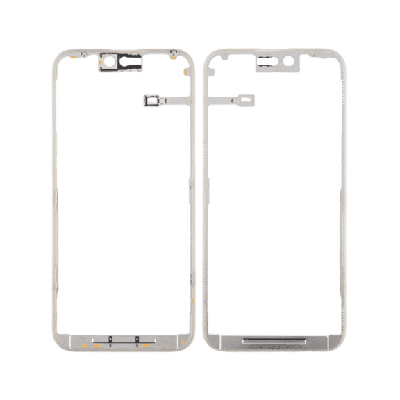 Replacement LCD Frame Without Glue Compatible For iPhone 15 Plus (5 Pack)