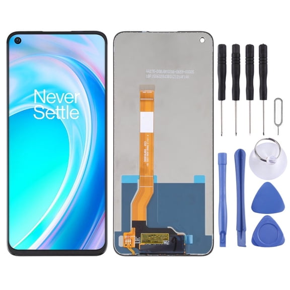 Replacement LCD Touch Screen Digitizer Assembly for OnePlus Nord CE 2 Lite 5G CPH2381, Full Display Repair Part, Black