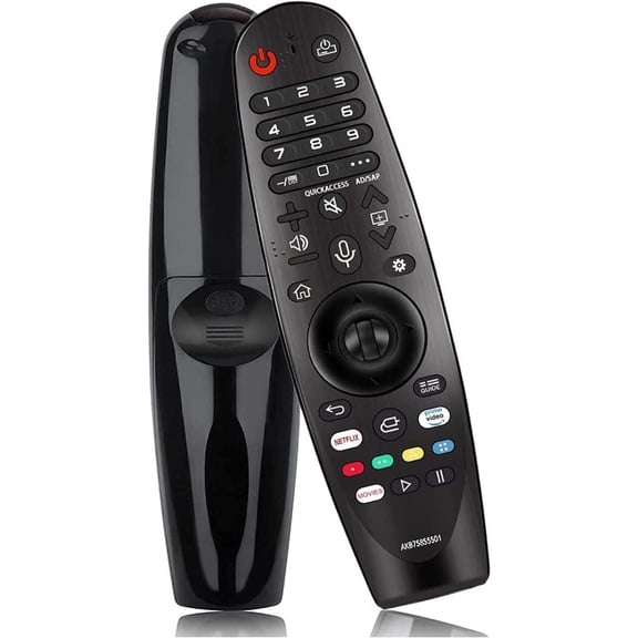 Replacement LG Magic Remote Control (AKB75855501) Voice for LG TV Remote with Pointer for Smart TVs OLED QNED NanoCell WebOS Models AN-MR20GA MR19BA MR18BA MR21 MR22 MR23 MR24 GA GN GC