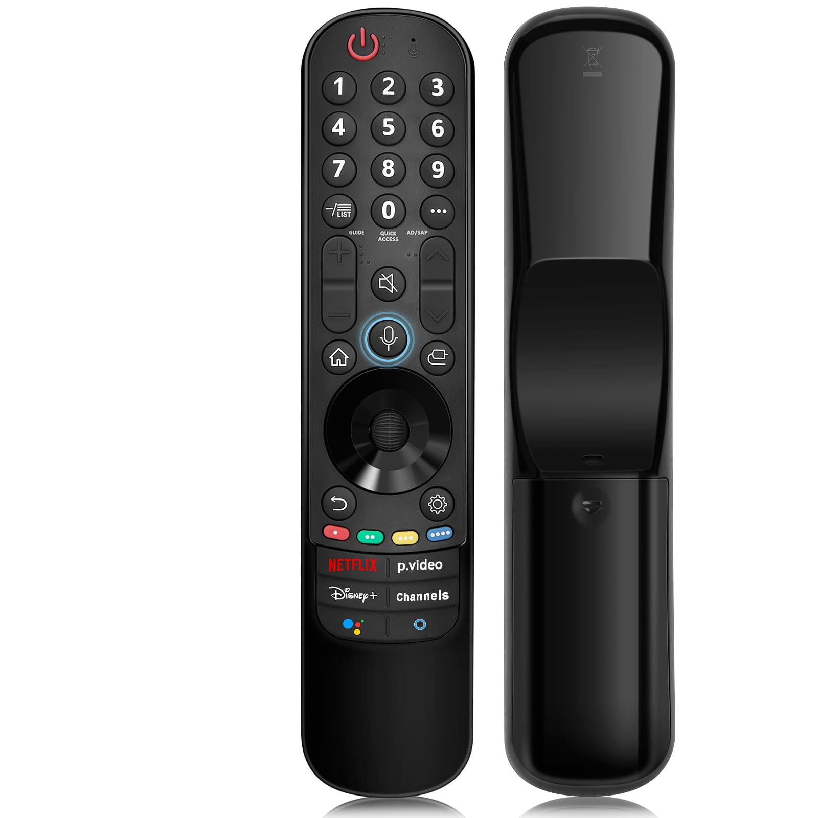 Replacement for LG TV Remote, for All 2019-2024 LG Remote Control for Smart TVs, for Magic MR20/21/22/23/24GA with Voice and Pointer Function. 1-Year Warranty.