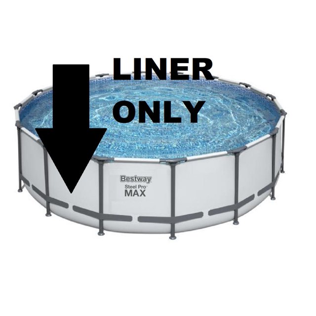 Replacement LINER for Bestway Steel Pro MAX 16ft X 48in Round Swimming