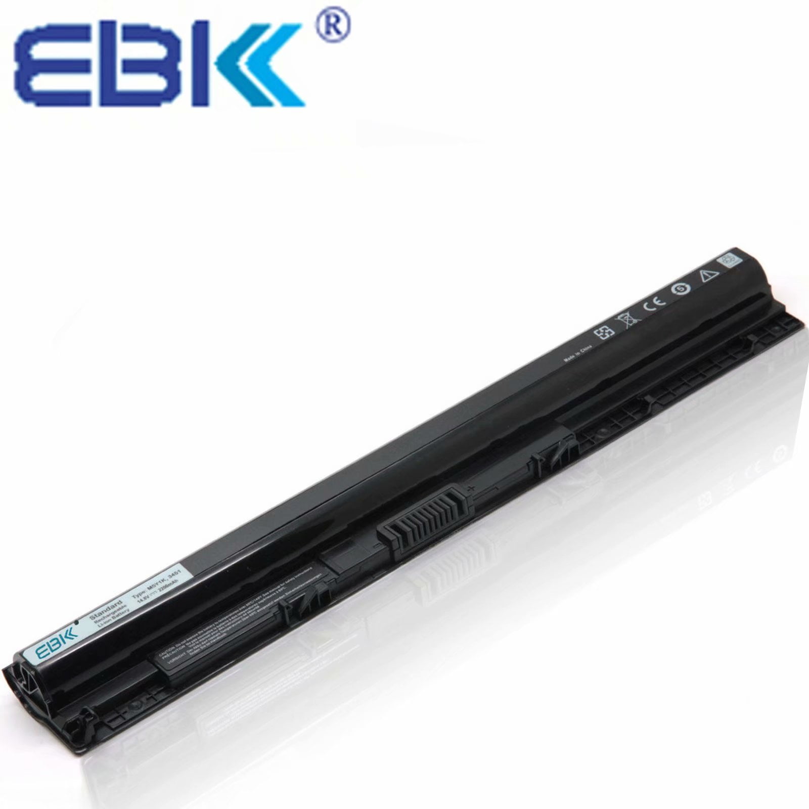Black Lithium Ion Replacement Battery for Dell Inspiron Laptops