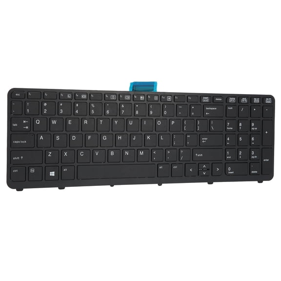 Replacement Laptop Keyboard for HP ZBOOK 15 G1 G2 17 G1 G2, US Layout, Ultra Quiet ABS Keys, Black