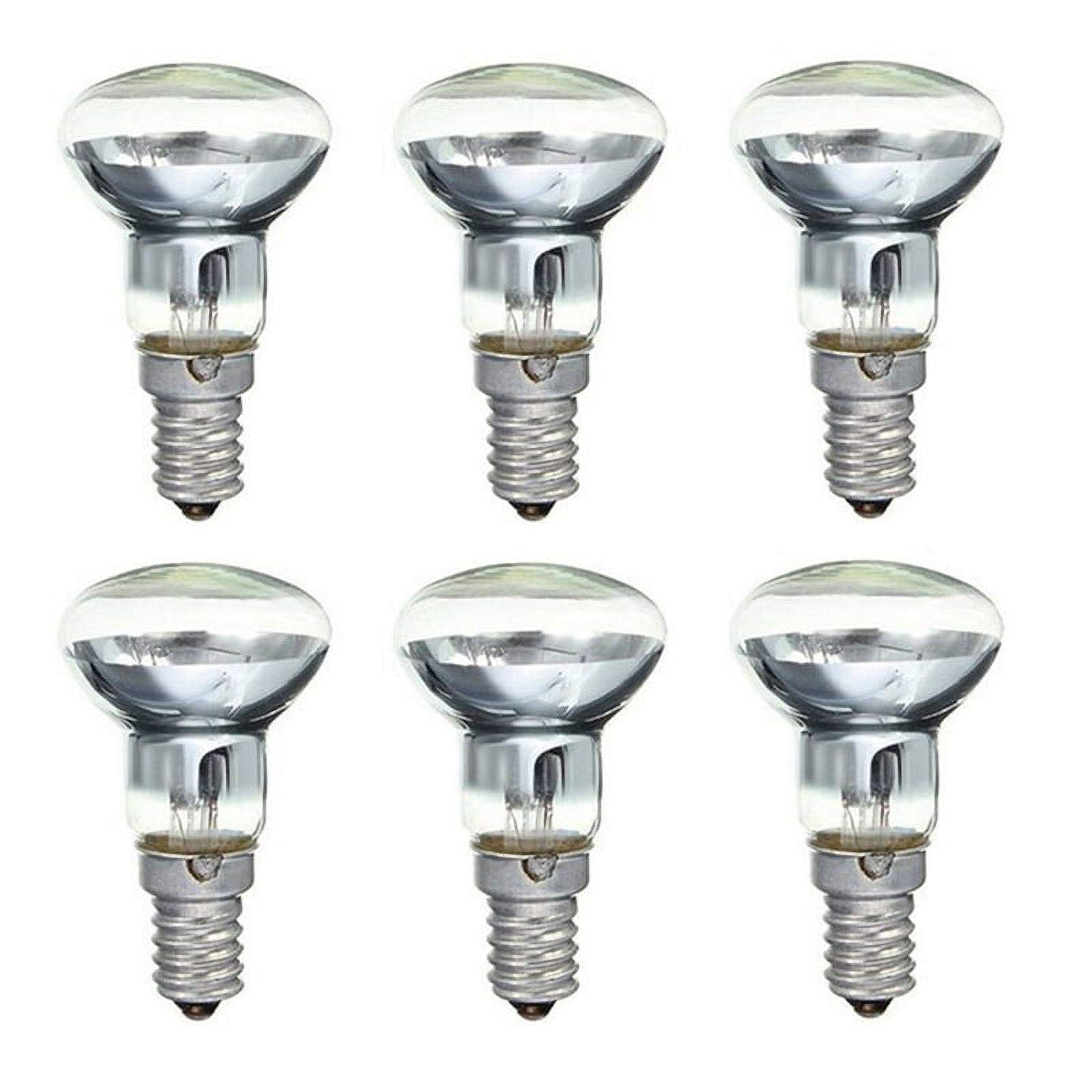 Replacement Lava Lamp E14 R39 30W Spotlight Screw in Light Bulb Clear