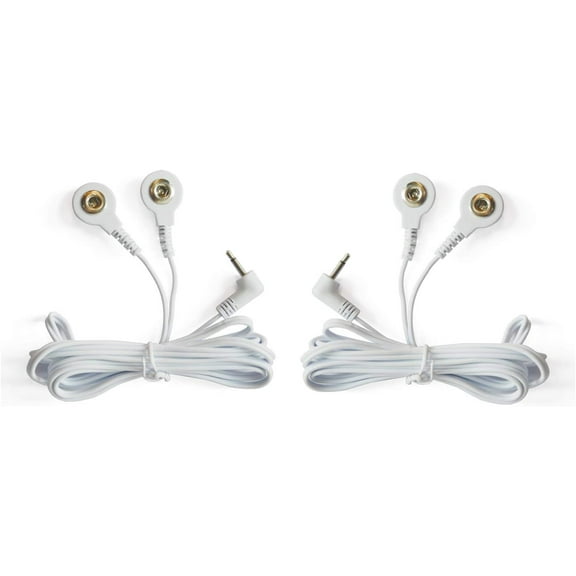 Replacement Lead Wires, 2 Snap Connectors (2 Pack)