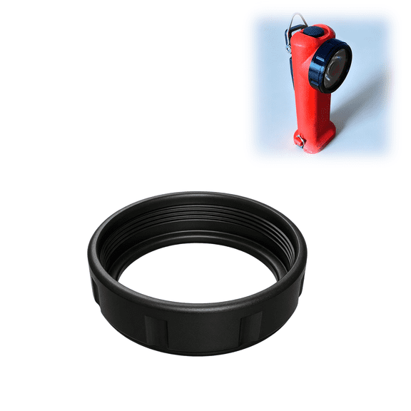 Replacement Lens Bezel for Streamlight Survivor Flashlight, Front Cover Ring Housing, Secure Fit Flashlight Repair Part for Emergency Lighting Use, Lens not included