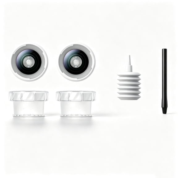 Replacement Lens Kit For Insta360 X6 Camera Optical Glass Lenses Dual Lens Set With Complete Tool Kit