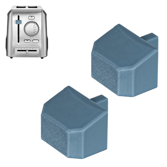 Replacement Lever Handles for Cuisinart Custom Select Toaster, Control Knob Repair Parts for Kitchen Appliance Operation and Maintenance, 2PCS