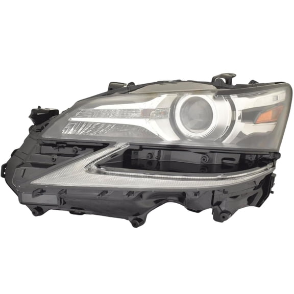 Replacement For Lexus GS200t/300/350 2016-2020, GS450h 2016-2018 Headlight Assembly Headlamp w/ LED Projector Type and Bulb Left / Driver Side DOT/SAE Compliant LX2502169, 81185-30J30
