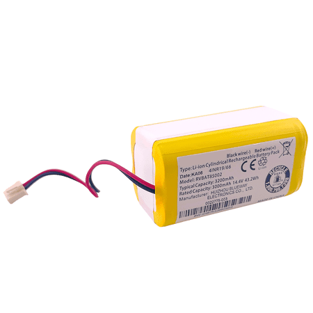 Replacement Li-Ion Battery for Shark RV725 RV750_N AV751 AV753 RV761 RV763 RV765 RV771 RV850 AV911 RV912 AV970 RV990 QR1000S RV1001AE RV1101ARUS UR1005AE RV2001 RV2410 RV2502 RV2610 RV2620 (Yellow)