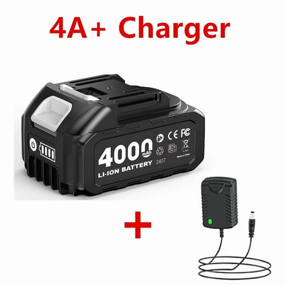 Replacement Li-ion Battery 21V For Makita Power Tool Cordless Saw Drill Grinder Blower Wrench 4.0Ah Rechargerable Battery