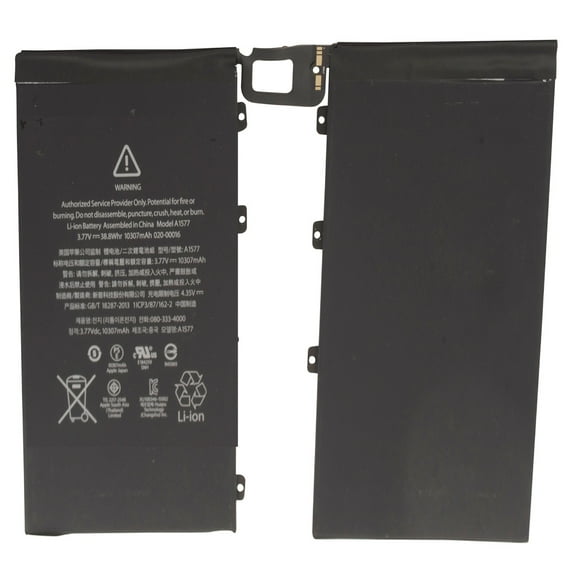 Replacement Li-ion Battery A1577 10307mAh For Apple iPad Pro 12.9 (2015 - A1584 / A1652) 1st Gen