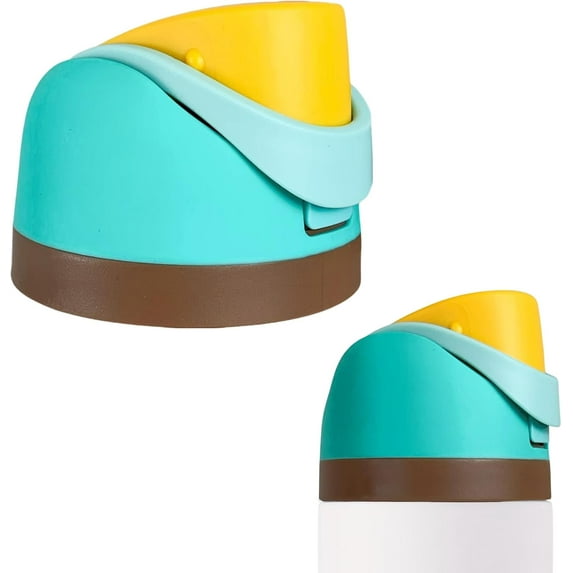 Replacement Lid Compatible with Owala Freesip, One Button Water Bottle Top Replacement Cap No Leakage Replacement Accessory Compatible with Owala Cup 16oz 24oz 32oz 40oz