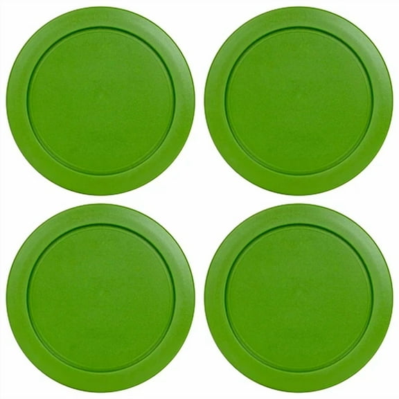 Replacement Lid For Pyrex 1-Cup Storage Cover 4" Bowl 7202-Pc Green (4-Pack)