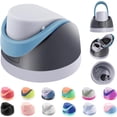 thumbnail image 1 of Replacement Lid for Owala Freesip, Compatible with Owala Cup 16oz 24oz 32oz 40oz,One Button Water Bottle Top Replacement Cap, Leakproof Lids Accessory，BPA-Free (Light Blue), 1 of 7