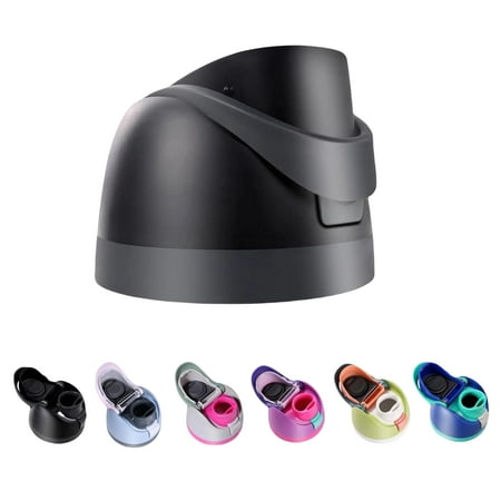 Replacement Lid for Owala Freesip, One Button Top Replacement, Leakproof BPA-Free School Kids Water Bottle Cap Replacement Compatible with Black Owala 24oz 32oz 40oz 16oz