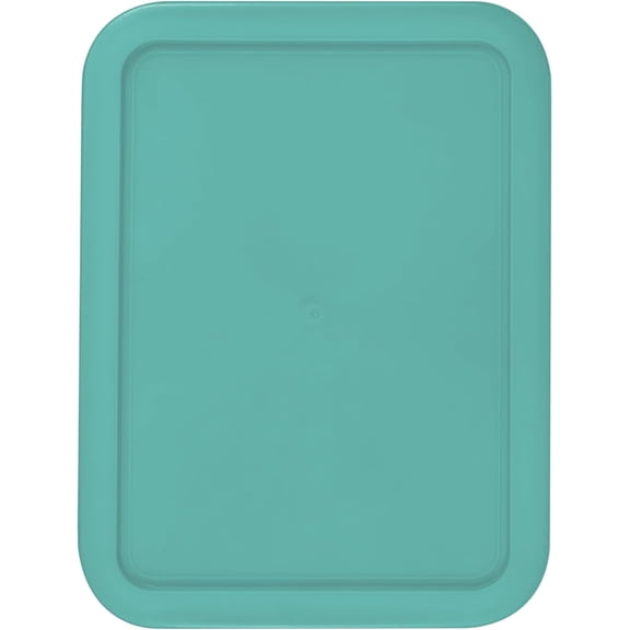 Replacement Lid for Pyrex Plastic Turqoise Cover 11 Cup (8" x 9.75") Bowl Rectangle 7212-PC (1-Pack)