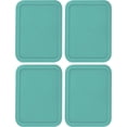 thumbnail image 1 of Replacement Lid for Pyrex Plastic Turqoise Cover 11 Cup (8" x 9.75") Bowl Rectangle 7212-PC (4-Pack), 1 of 1