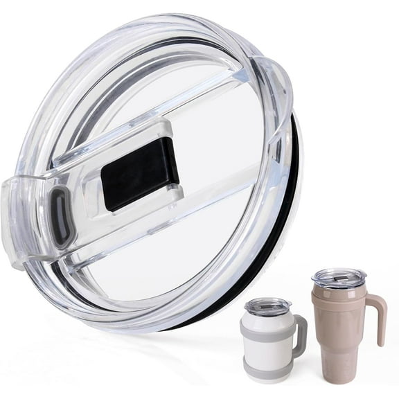 Replacement Lids Compatible With Reduce 50 oz 40 oz Tumbler, Tumbler Lid Compatible With Reduce Tumbler, Spill Proof Splash Resistant Tumbler Covers