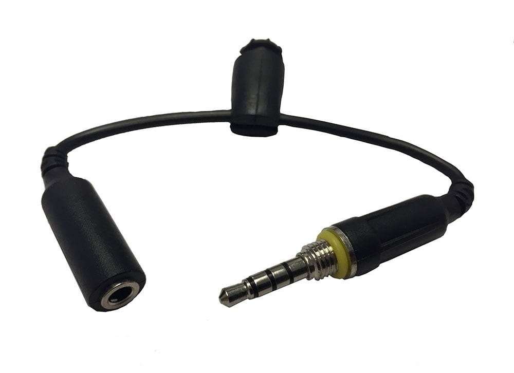 Replacement LifeProof Headphone Adapter Cable With Jack Cover – By Mars Devices, Universal Fit