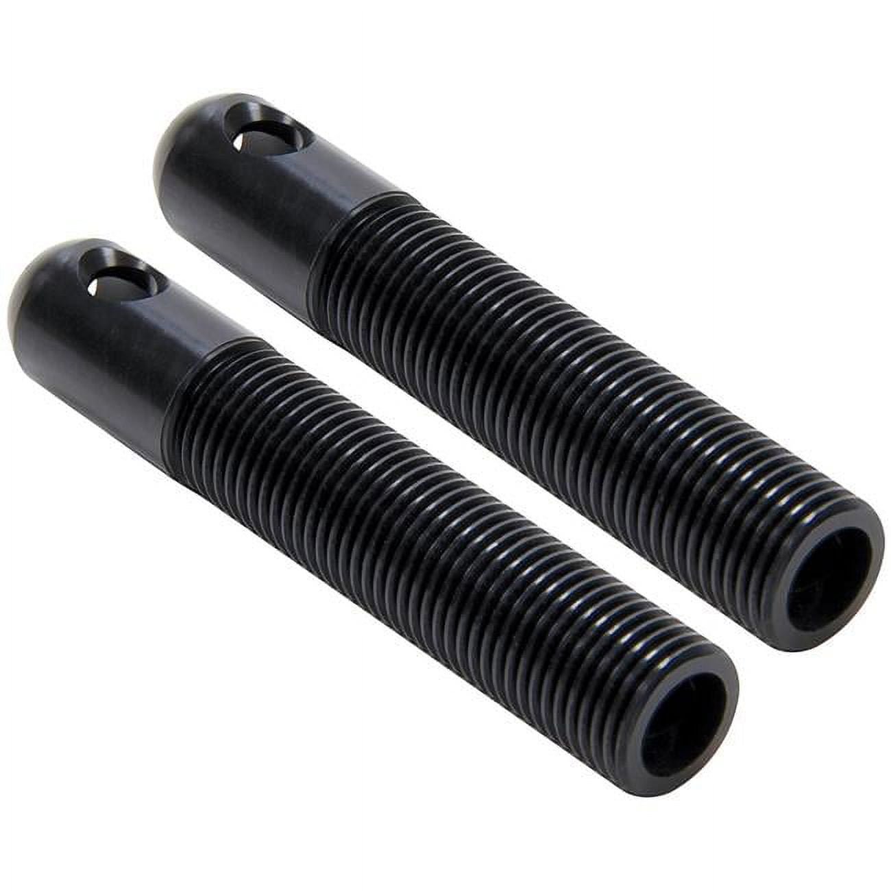Replacement Light Weight Aluminum Pins, Black - 0.37 in. - Pack of 2