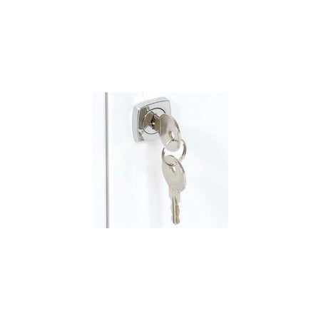 Replacement Lock Set With Keys for Global Industrial Medicine Cabinet Model 2699