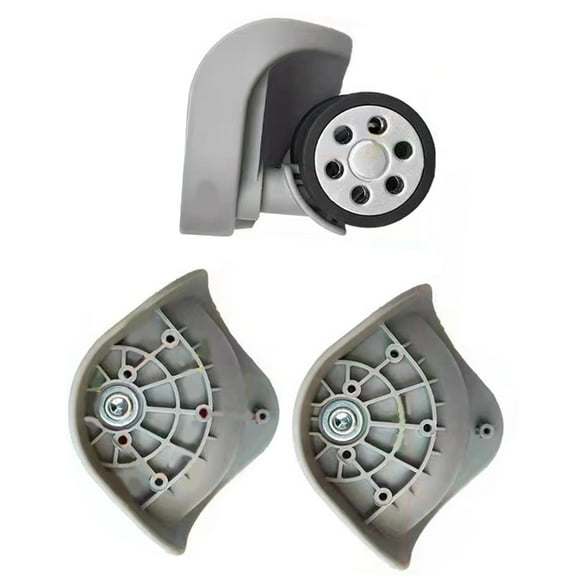 Replacement Luggage Wheels Double Row Suitcase Wheels Luggage Trolley Case Luggage Wheel for Repair Replacement