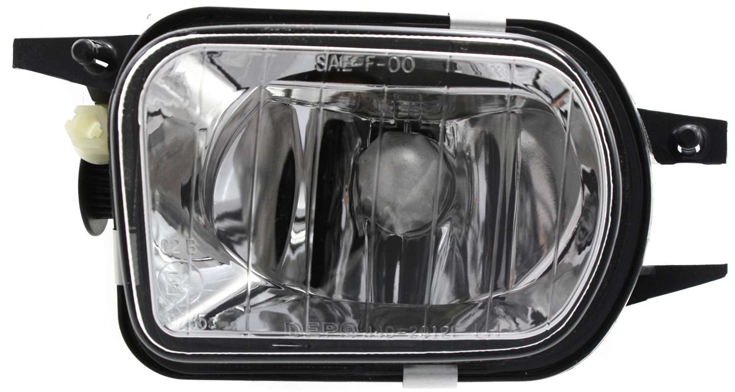 Replacement M107532 Fog Light Compatible with 2002-2007 Mercedes Benz C230 2001-2005 C240 Front, Left Driver With bulb(s)